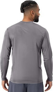 Chemise à manches longues en bambou pour homme, personnalisable avec logo, protection solaire UV SPF UPF50+, séchage rapide, polyester élasthanne. - Product Image 6
