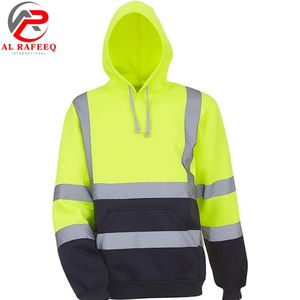 Sudadera de Seguridad de Alta Visibilidad con Precio de Mayoreo, Sudadera Ligera Reflectante de Alta Visibilidad para Trabajadores - Product Image 3