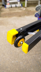 บันไดพับอเนกประสงค์ EN131 NIKAWA NVLB-44 สีดำ อลูมิเนียม 6063 โครงสร้างแบบผสมผสาน 4x4 ขั้นบันได ความสูงพับได้ 12 ฟุต - Product Image 6
