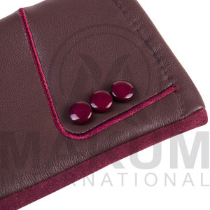 Unisex Winter Warm Dressing Driving <b>Gloves</b> Brown Color Leather with <b>Touch</b> <b>Screen</b> in very cheap price - Product Image 4