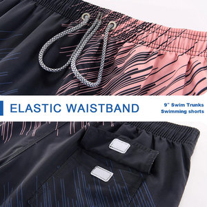 Shorts de bain pour hommes personnalisés de haute qualité, écologiques, imperméables, séchage rapide, style décontracté avec logo, service OEM, prix compétitif - Product Image 3