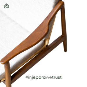 Modern Teak Wood Chaise Lounge Sofa <b>Chair</b> with Waterproof Cushion for Outdoor and Living Room Furniture Made in Indonesia - Product Image 6