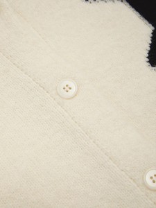 Varsity College Style Knit Sweater Heavy Soft Yarn Pullover Top - High Quality Solid Color Ladies Thermal <b>Jumper</b> 2026 breathable - Product Image 3