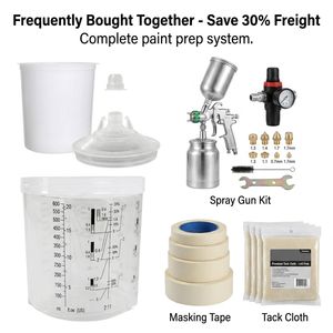 Sistema de Vaso para Pistola de Pintura Desechable de 650 ml con Medición para Repintado Automotriz - Product Image 6