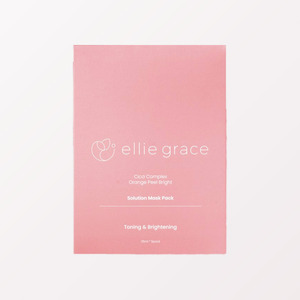 แผ่นมาส์กหน้าเกาหลี K-Beauty Elligrace Eli Solution Mask Soothing Whitening ผลิตในเกาหลี 5 ชิ้น บำรุงผิวหน้า - Product Image 4