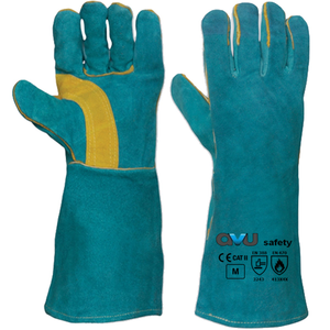 Guantes de Soldadura de Cuero de Excelente Calidad para Soldadores Profesionales con Construcción Duradera, Protección Contra el Calor y Comodidad - Product Image 3