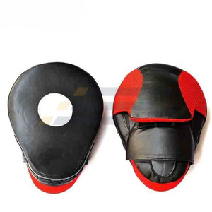 Custom Best Design Durable PU Leather Punch Mitts Focus Pads Wraps Dummy with Customized Color & Logo for <b>Boxing</b> Training Sale - Product Image 3