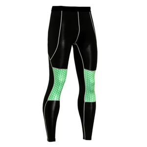 Wholesale <b>Men's</b> High-Waisted Seamless <b>Compression</b> Fitness Leggings Breathable Sports <b>Tights</b> with Scrunch <b>for</b> Workout Yoga - Product Image 1