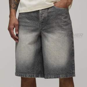 Fournisseur de shorts en jean – Nouveauté été, coupe droite, style streetwear décontracté, mode lifestyle, respirant et écoresponsable - Product Image 2