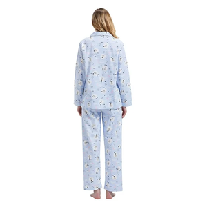 Pijama de Manga Larga para Mujer, Cómodo, Estampado, con Cuello Camisero, Último Diseño, Ropa de Dormir Premium para Mujer - Product Image 2
