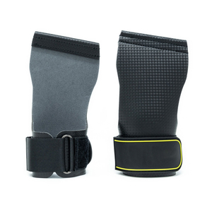 Guantes de Neopreno sin Dedos con Agarre de Palma de Cuero y Correa de Muñeca Ajustable para Ejercicio, con Soporte para Logotipo Personalizado - Product Image 2