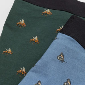 Nouveau style de sous-vêtements pour hommes, boxers respirants à taille mi-haute, logo personnalisé, 100% coton/fibre de bambou, grandes tailles, meilleure vente - Product Image 6