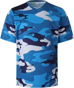 Camiseta de Camuflaje Ligera, Nueva Llegada, Buen Precio, Camiseta Casual para Hombre, Logotipo Personalizado Serigrafiado, Transpirable, 100% Algodón - Product Image 2