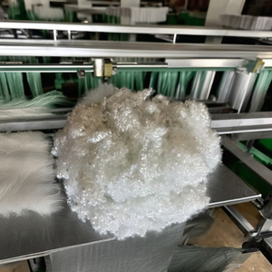 Fibra Discontinua de Poliéster 3D HC 100% a Bajo Precio, Fabricante GRS Vikohasan para Hilado de Tela No Tejida y Material de Relleno para Juguetes - Product Image 1