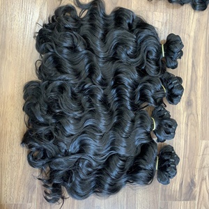 Extensiones de Cabello Natural Virgen Remy Vietnamita y Camboyano al por Mayor, Ondulado Natural, Ondulado Profundo, con Clip, Envío Rápido de Fábrica - Product Image 4