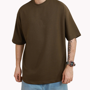 T-shirts d'été à col montant en sergé 100 % polyester, faible MOQ, fabrication ODM personnalisée, vente en gros pour hommes, du Pakistan - Product Image 1