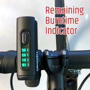 1200 Lumens IP44 Waterproof Anti-Glare Rechargeable USB-C Battery <b>Bicycle</b> Headlight LED Aluminum Hanging <b>Light</b> - Product Image 4