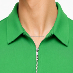 Conjunto de Camiseta Polo y Pantalones Cortos de Punto Sólido y Transpirable para Hombre, Estilo Urbano de Verano, Ropa Deportiva - Product Image 4