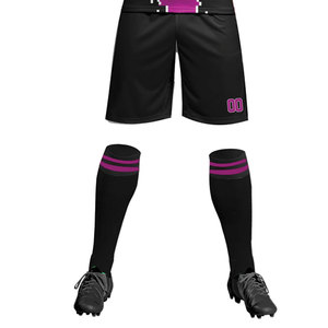 Ventes en gros de maillots de football en polyester 100% sublimés, ensembles personnalisés pour hommes, uniformes de football respirants avec logo pour hommes - Product Image 6