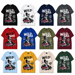เสื้อยืดคอกลมสีลาเวนเดอร์สำหรับผู้หญิง URBAN VIBE แขนสั้น พิมพ์ลายตัวอักษร ดีไซน์ลำลอง ทรงหลวม ผ้าฝ้าย 100% ระบายอากาศได้ดี สามารถสั่งทำได้ - Product Image 3