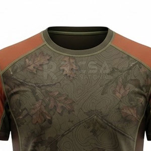 เสื้อยืดสำหรับล่าสัตว์กลางแจ้ง ระบายเหงื่อได้ดี แขนสั้น เสื้อผ้าสำหรับล่าสัตว์ ผ้าเนื้อเบา พิมพ์ลายได้ตามต้องการ มีตัวเลือกซื้อจำนวนมากจากผู้ผลิต - Product Image 6