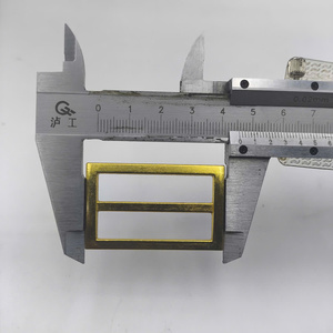 Hebillas Deslizantes de Metal Chapadas en Oro de Alta Calidad de 37.5 mm para Bolsas de Viaje y Equipo Deportivo - Product Image 6