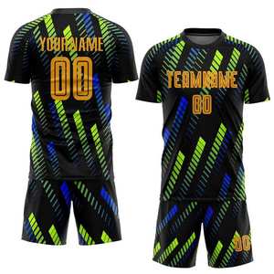 ชุดฟุตบอลสั่งทำ OEM ODM คุณภาพสูง เสื้อและกางเกงขาสั้นแบบระบายอากาศ ผู้ผลิตชุดทีม - Product Image 1