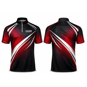 Camiseta de Bolos Personalizada 100% Poliéster para Hombre, Deportiva, Tejida, de Alta Calidad, Antibacteriana y de Secado Rápido - Product Image 1