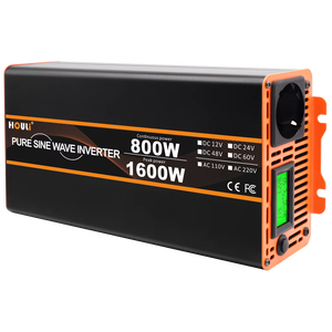 Inversor de Onda Sinusoidal Pura HOULI, Microinversor Solar de 800W, Convertidor de 12V a 230V 120V, Convertidor de Energía para Automóvil - Product Image 1