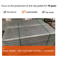 Plateforme de pédalier CNC anti-fatigue, antidérapante, en métal, tapis de sol d'atelier réglable pour machines de fraisage et tours CNC
