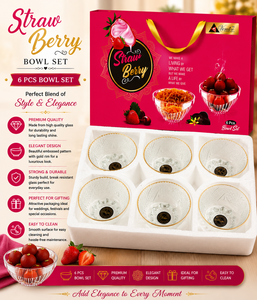 Juego de Regalo de 7 Tazones de Vidrio para Pudín, Textura de Burbujas, Tazones para Servir Postres, Caja de Regalo con Impresión Personalizada - Product Image 3