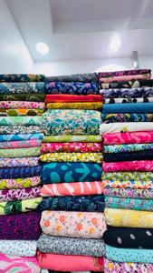 New Updated 100% Cotton Printed <b>Fabric</b> <b>for</b> Dresses Kurtis Shirts Home Furnishing & DIY Sewing Projects - Product Image 1