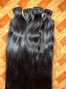 Extensiones de Cabello Humano Natural Virgen con Ondas Profundas, 100% Cabello de Donante Único, Cutícula Alineada, Sin Caída, Sin Enredos - Product Image 3