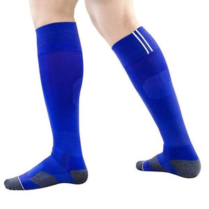 Wholesale Youth American Football <b>Socks</b>-Customizable Breathable Eco-Friendly <b>Knee</b> <b>High</b> <b>Socks</b> with Cotton Blend Fabric - Product Image 1