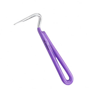 Herramienta de Aseo para Caballos, Limpiador de Pezuñas Antideslizante de Acero Inoxidable, Instrumento Veterinario para Pezuñas de Caballo - Product Image 1