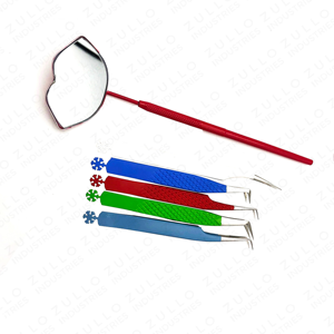 Hot Selling Coated Eyelash Extension Tweezers High Pointed Stainless Steel Eco Friendly Sustainable Precision Lash <b>Tool</b> - Product Image 6