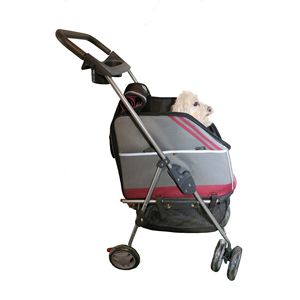 All-In-One Convertible Outdoor Pet Stroller and Car Seat for All Surfaces - Product Image 2