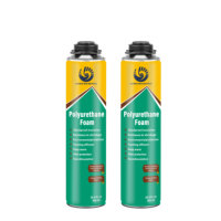 Colle isolante thermique en mousse PU Jiaobao pour les espaces entre les murs des bâtiments, certifiée CE ROHS