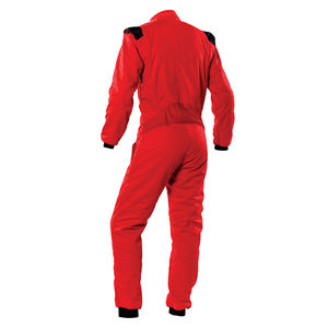 Traje de Carreras de Karting Color Rojo, Impermeable, Transpirable, Talla Grande, Ropa Deportiva Unisex para Motociclismo y Automovilismo - Product Image 2