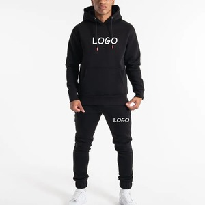 <b>Pullover</b> Custom Embroidery Logo Hoodie Full Zipper <b>Men</b> Tracksuit Breathable Long Sleeve Casual Football <b>Jacket</b> 100% Cotton - Product Image 4