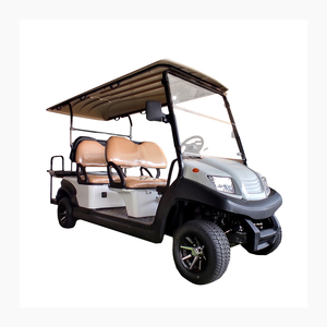 Voiturette de golf électrique bleue pour 6 passagers, voiturette de golf Club Car, voiturette de golf électrique pour aéroport - Product Image 3