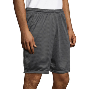 Shorts de basket-ball pour hommes en coton, anti-transpiration, séchage rapide, anti-odeur, couleur unie - Product Image 4