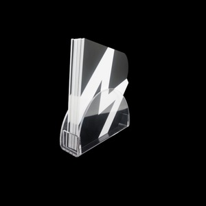 Juego de soporte de Banco Judaica judía de acrílico Lucite: Incluye 8 tarjetas modelo de letras elegantes, mejorando sus prácticas religiosas - Product Image 3