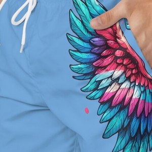 Shorts de sport en maille pour hommes, amples, grande taille, pour la course, l'entraînement, la gym, la plage et le basketball - Product Image 6