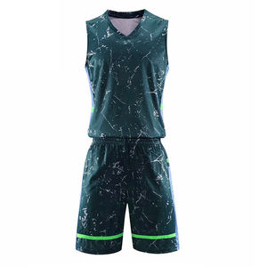 Uniforme de basket-ball en gros, sublimation complète, design personnalisé, haute qualité, vêtements d'équipe pour hommes, maillot, gilet, short - Product Image 4