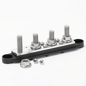 Bloque de Distribución de Cobre para Barra Colectora 250A 12V con Terminales de 4x3/8” Certificado RoHS y CE para Barcos, Automoción y Energía Solar - Venta al por Mayor - Product Image 3