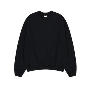 Pull en molleton épais 100 % coton pour homme, col rond, coupe oversize, bleu roi, épaules tombantes, avec logo personnalisé, fabricant, faible MOQ - Product Image 3