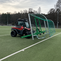 Déplaceur de buts de football hydraulique monté sur tracteur avec cadre réglable pour terrains de sport - Prix de dépôt
