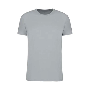 Custom Men's Polyester/Cotton 400gsm Silk Screen <b>Printed</b> Blank Design Soft Breathable Fitted Sports T-Shirt - Product Image 3