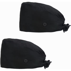 Custom Surgeon <b>Scrub</b> <b>Cap</b> Woven Cotton Polyester Adjustable Hospital Nurse Doctor Hat Reusable Medical Surgical Medical <b>Scrub</b> <b>Cap</b> - Product Image 1